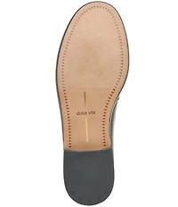 Dolce Vita Waylen Leather Charm Hardware Penny Loafers