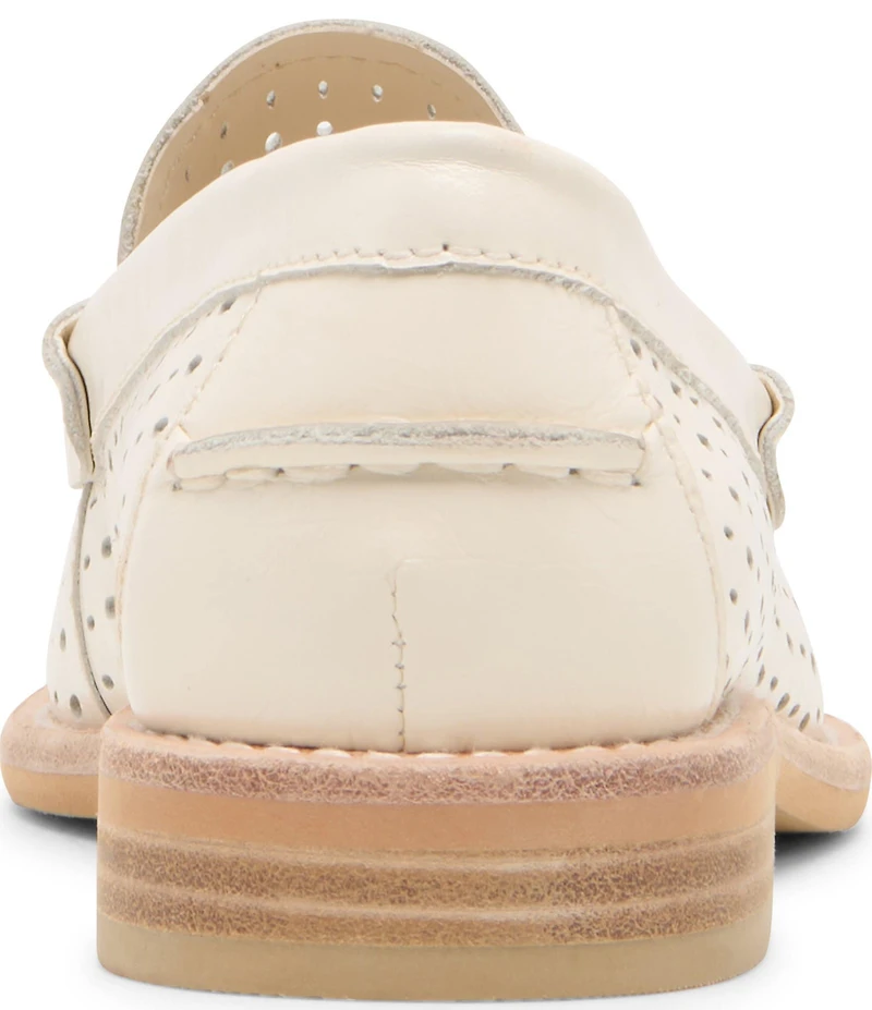 Dolce Vita Wonda Suede Perforated Penny Loafers