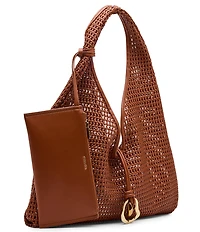 Dolce Vita Woven Hobo Shoulder Bag