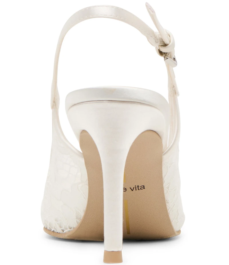 Dolce Vita Yami Lace Slingback Stiletto Pumps