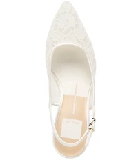 Dolce Vita Yami Lace Slingback Stiletto Pumps