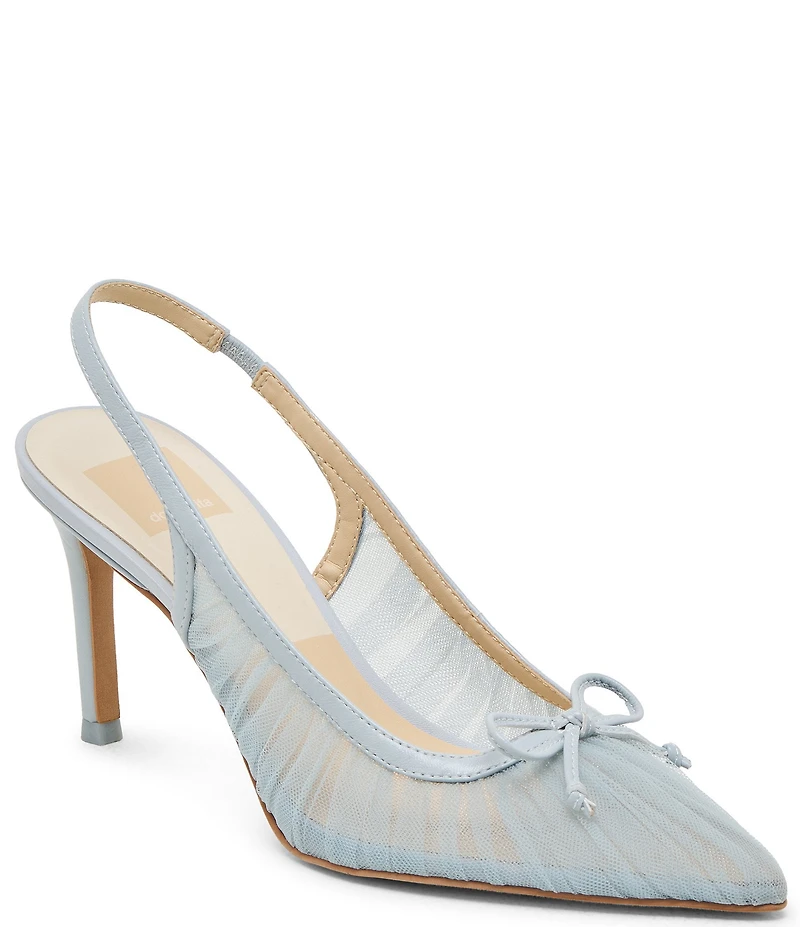 Dolce Vita Yela Tulle Slingback Pumps