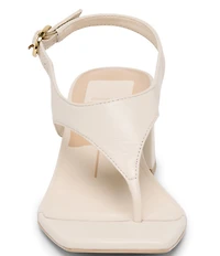 Dolce Vita Yves Leather Thong Sling Back Dress Sandals