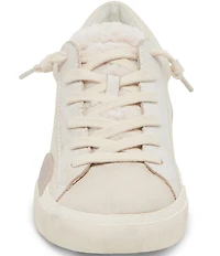 Dolce Vita Zina Plush Leather Slip On Sneakers