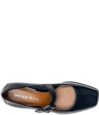 Donald Pliner Amiya Crinkle Patent Leather Mary Jane Pumps