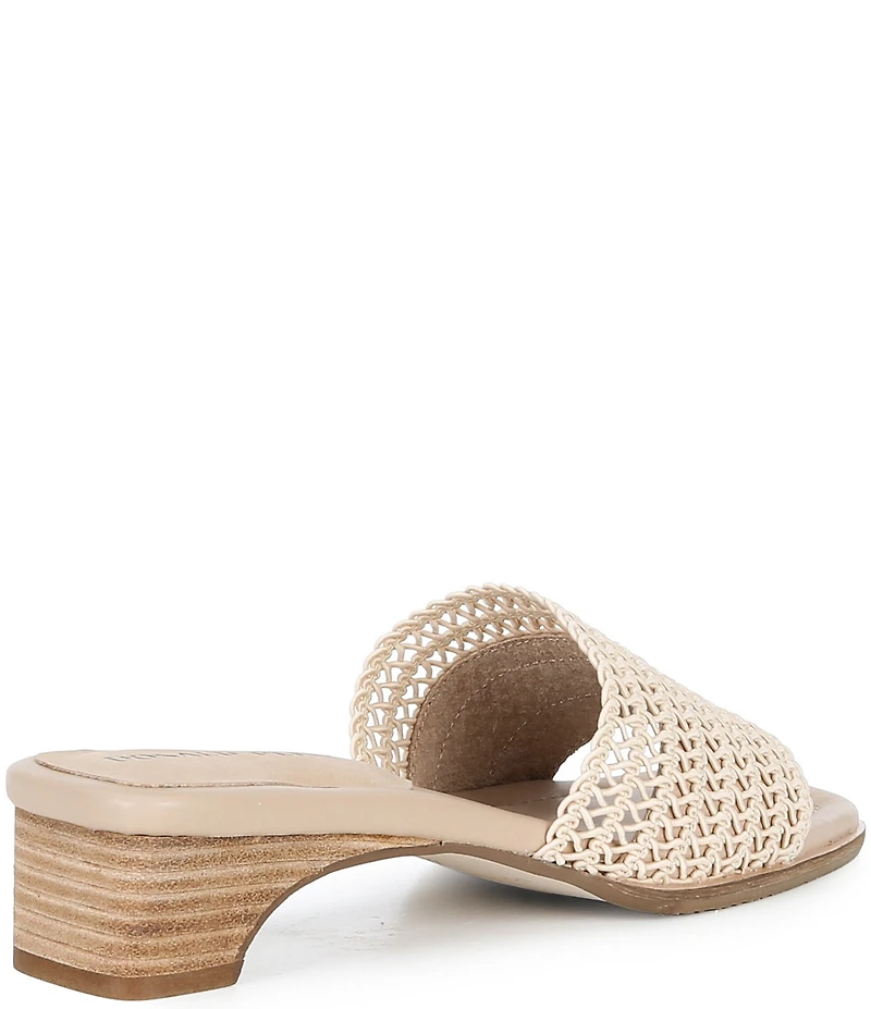 Donald Pliner Clodie Stretch Macrame Slide Sandals