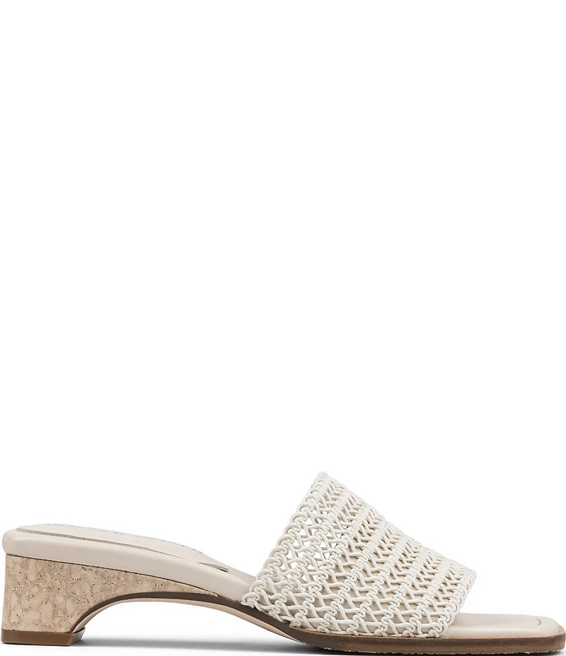 Donald Pliner Clodie Stretch Macrame Slides