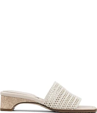 Donald Pliner Clodie Stretch Macrame Slides