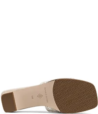 Donald Pliner Clodie Stretch Macrame Slides