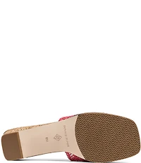 Donald Pliner Clodie Stretch Macrame Slides