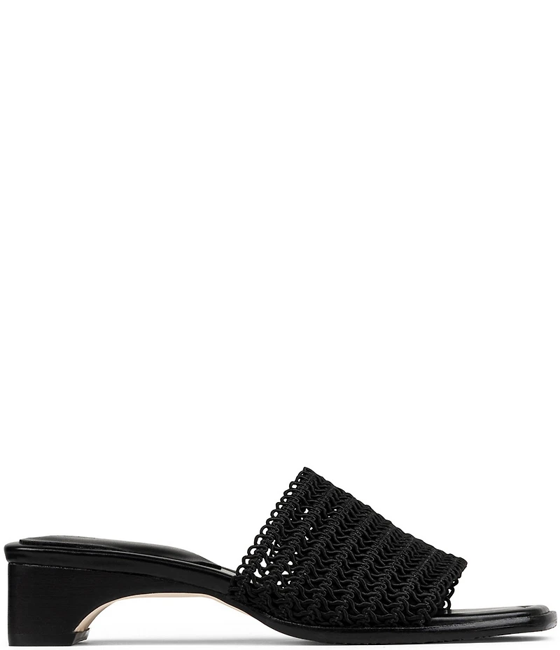 Donald Pliner Clodie Stretch Macrame Slide Sandals