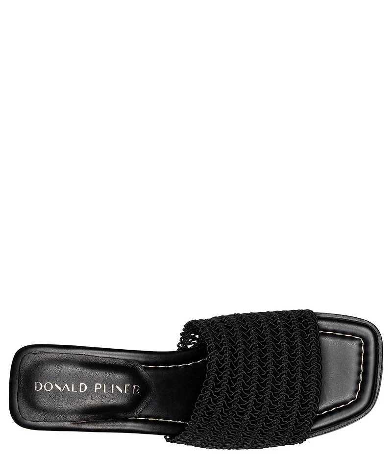 Donald Pliner Clodie Stretch Macrame Slide Sandals
