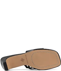 Donald Pliner Dayvi Tumbled Leather Toe Ring Dress Sandals