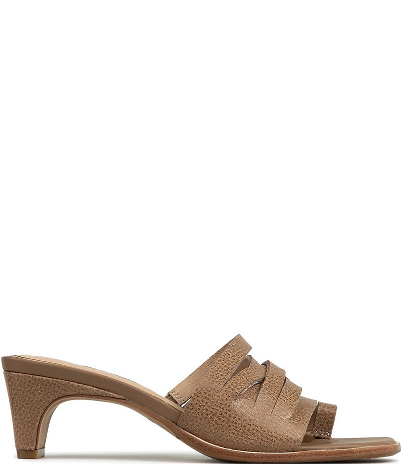 Donald Pliner Dayvi Tumbled Leather Toe Ring Dress Sandals