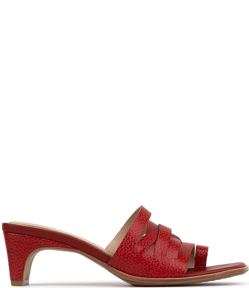 Donald Pliner Dayvi Tumbled Leather Toe Ring Dress Sandals