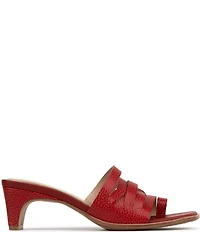 Donald Pliner Dayvi Tumbled Leather Toe Ring Dress Sandals