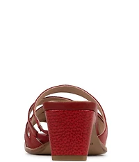 Donald Pliner Dayvi Tumbled Leather Toe Ring Dress Sandals