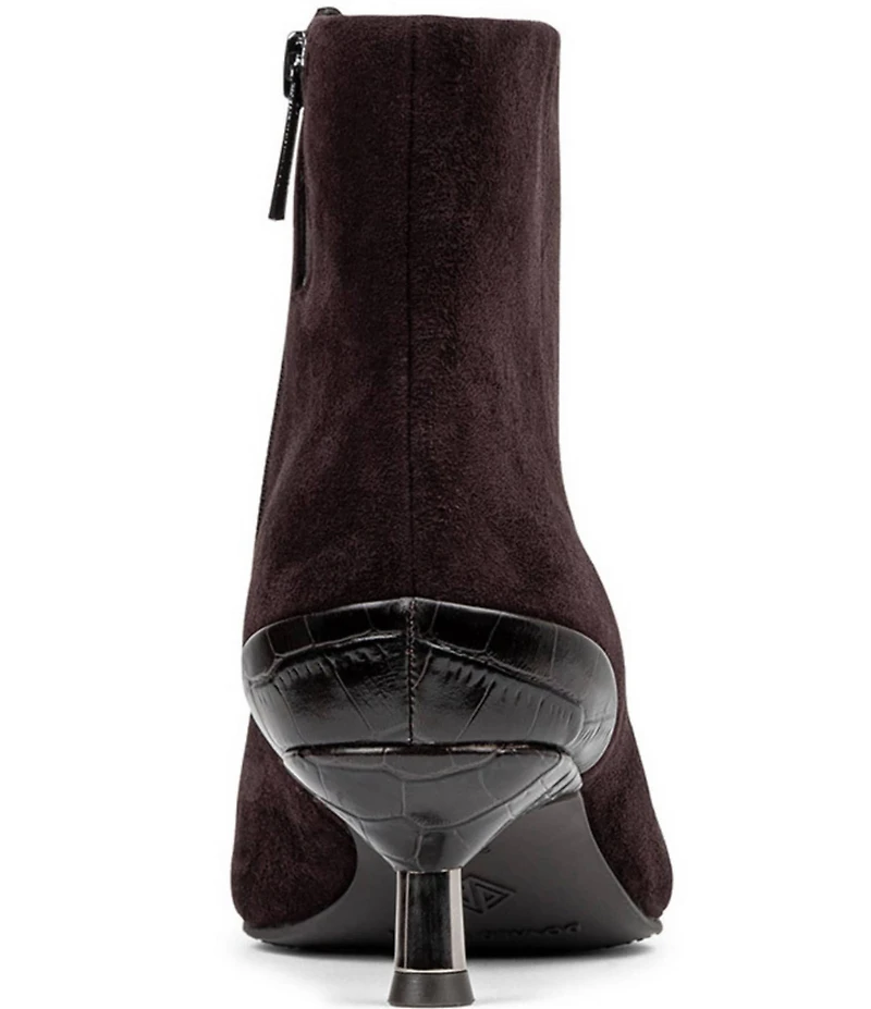 Donald Pliner Dazha Suede Kitten Heel Dress Booties