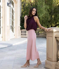 Donald Pliner Demur Macrame Patent Ankle Strap Pointed Toe Dress Pumps