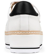 Donald Pliner Dreamboat Perforated Leather Platform Sneakers