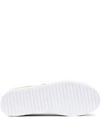 Donald Pliner Dreamboat Perforated Leather Platform Sneakers