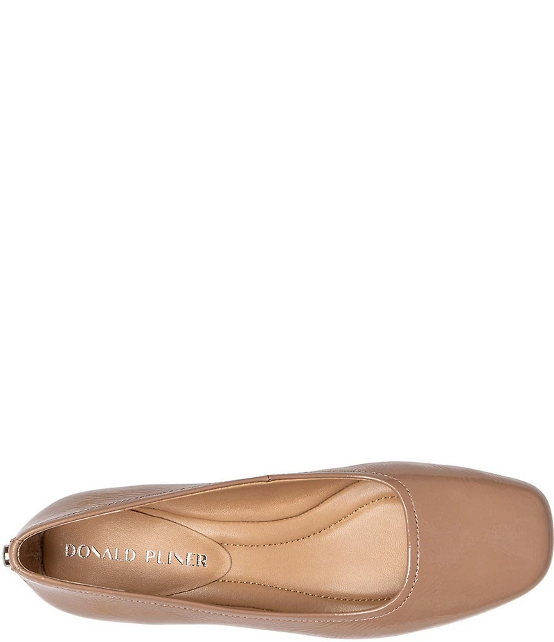 Donald Pliner Dreww Crinkle Patent Leather Pumps