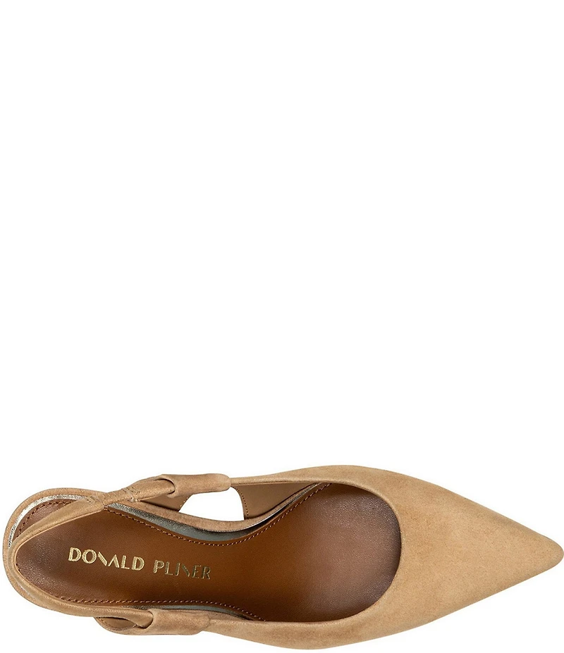 Donald Pliner Elliemay Suede Slingback Pumps