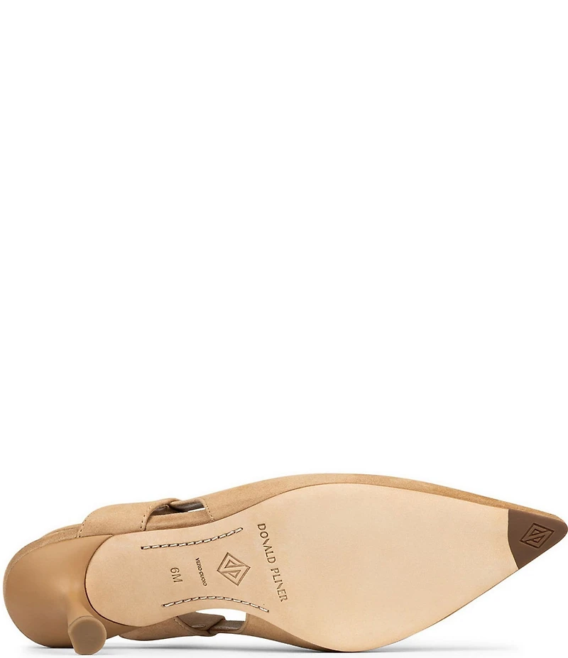 Donald Pliner Elliemay Suede Slingback Pumps