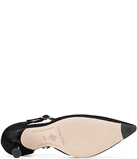 Donald Pliner Epyc Leather Pointed Toe Pumps