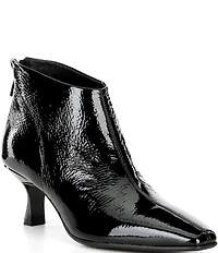 Donald Pliner Fanfair Patent Leather Back Zip Dress Shooties