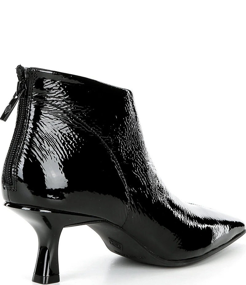 Donald Pliner Fanfair Patent Leather Back Zip Dress Shooties