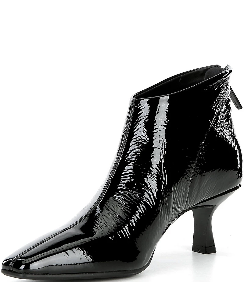 Donald Pliner Fanfair Patent Leather Back Zip Dress Shooties