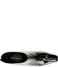 Donald Pliner Fanfair Patent Leather Back Zip Dress Shooties