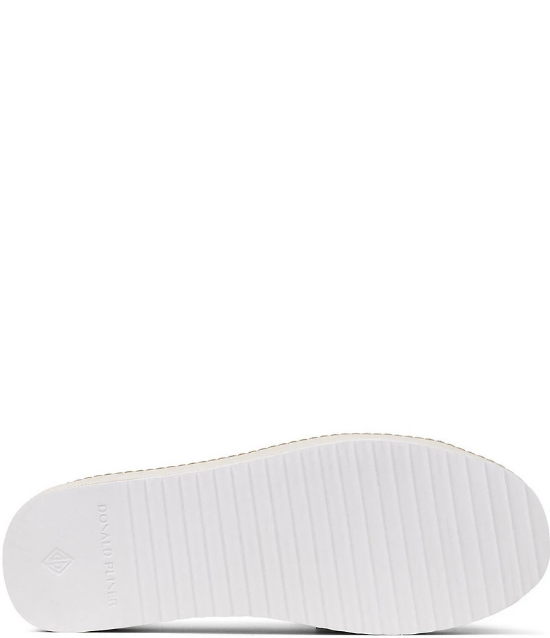 Donald Pliner Fatimah Zipper Lace Up Platform Sneakers