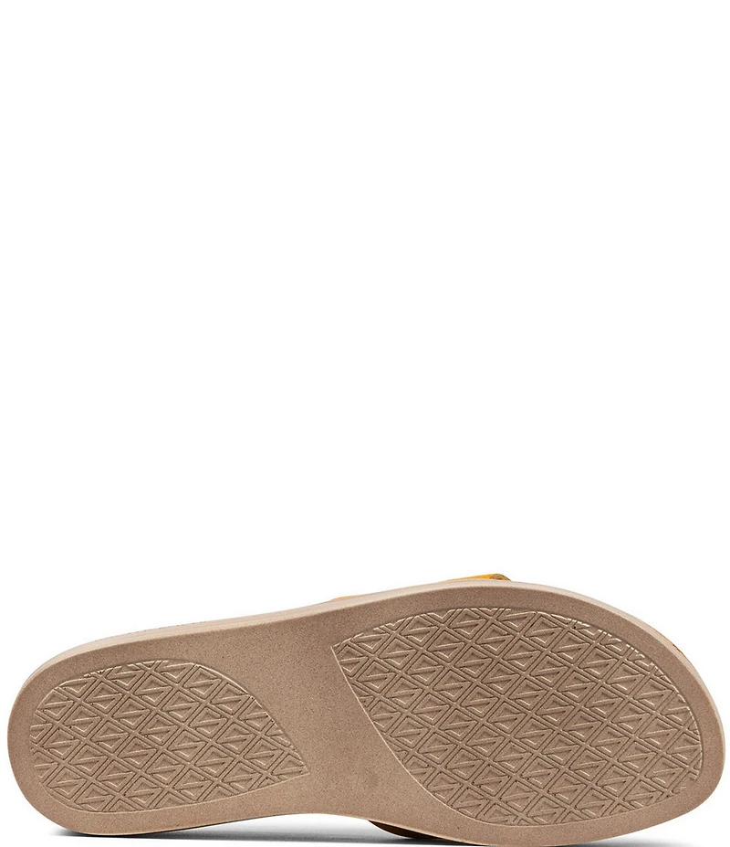 Donald Pliner Fifi Leather Wedge Thong Sandals