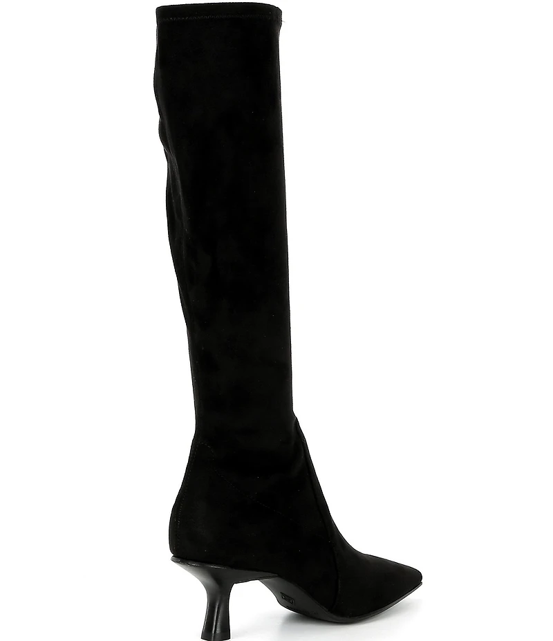 Donald Pliner Foxi Stretch Shaft Kitten Heel Tall Boots
