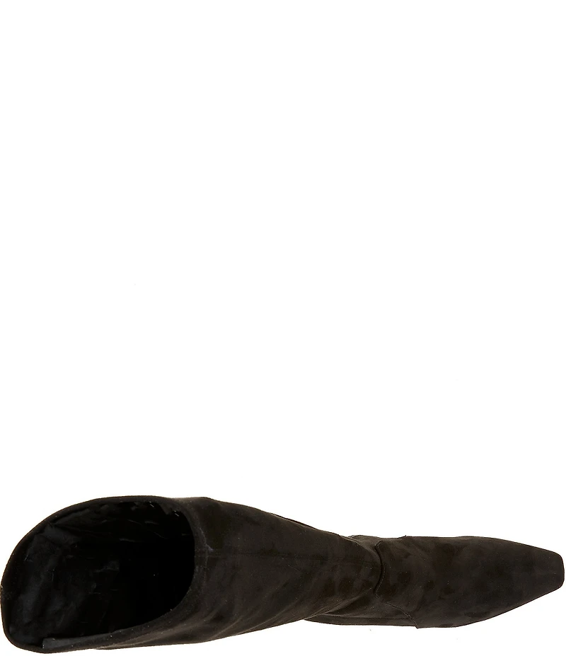 Donald Pliner Foxi Stretch Shaft Kitten Heel Tall Boots