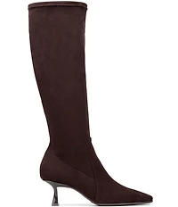 Donald Pliner Foxi Stretch Shaft Kitten Heel Tall Boots