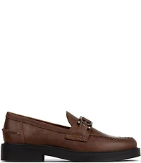Donald Pliner Galilee Leather Bit Strap Loafers