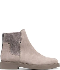 Donald Pliner Gwineva Oily Suede Chelsea Booties