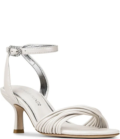 Donald Pliner Ilya Leather Ankle Strap Dress Sandals