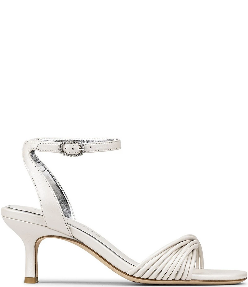 Donald Pliner Ilya Leather Ankle Strap Dress Sandals