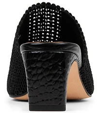 Donald Pliner Jaliyah Stretch Macrame Mules
