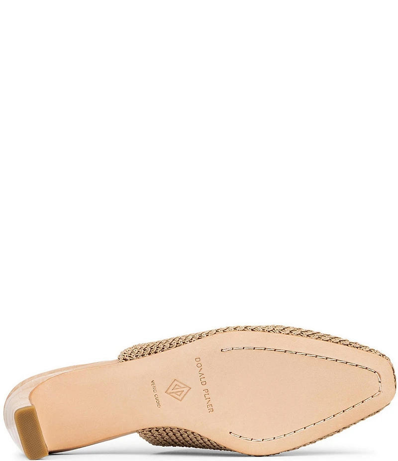 Donald Pliner Jaliyah Stretch Macrame Mules