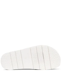 Donald Pliner Joella Crystal Leopard Print Denim Thong Sandals