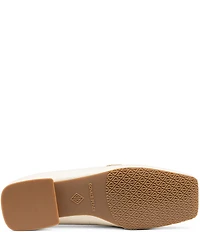Donald Pliner Kilt Pebbled Leather Kiltie Detail Bit Buckle Loafers