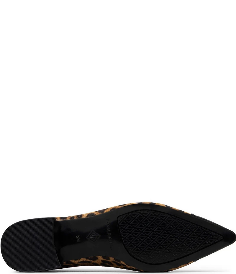 Donald Pliner Ladonna Leopard Print Suede Cap Toe Pumps
