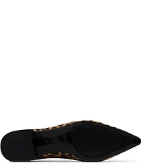 Donald Pliner Ladonna Leopard Print Suede Cap Toe Pumps