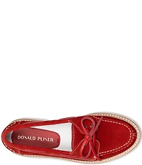 Donald Pliner Lillith Suede Casual Boat Shoes