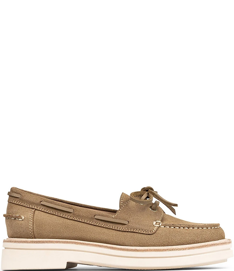 Donald Pliner Lillith Suede Casual Boat Shoes